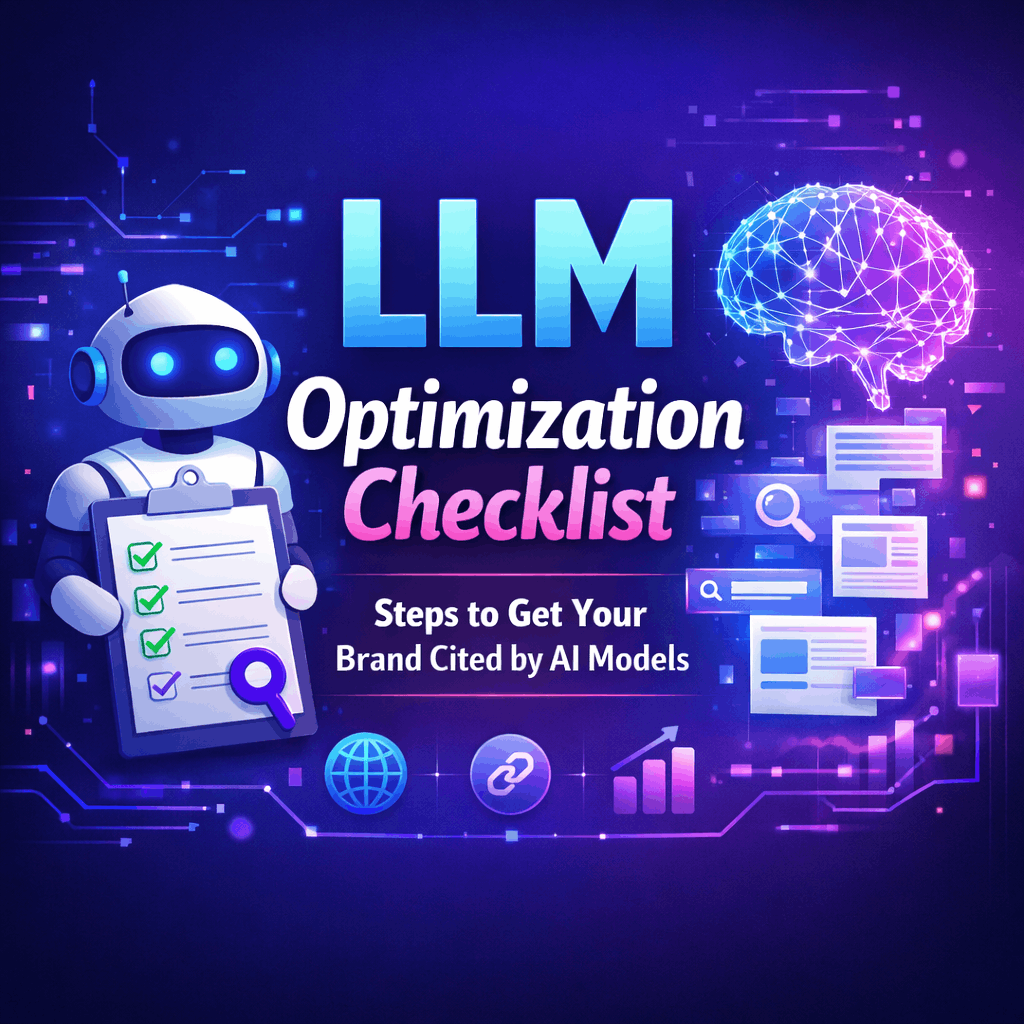 LLM Optimization Checklist - Get Cited by AI Models